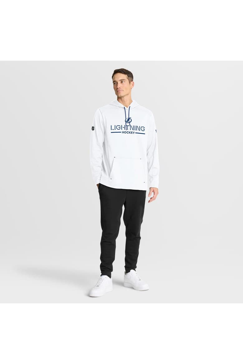 Men's Fanatics White Tampa Bay Lightning Authentic Pro Rink Hoodie, Alternate, color, White