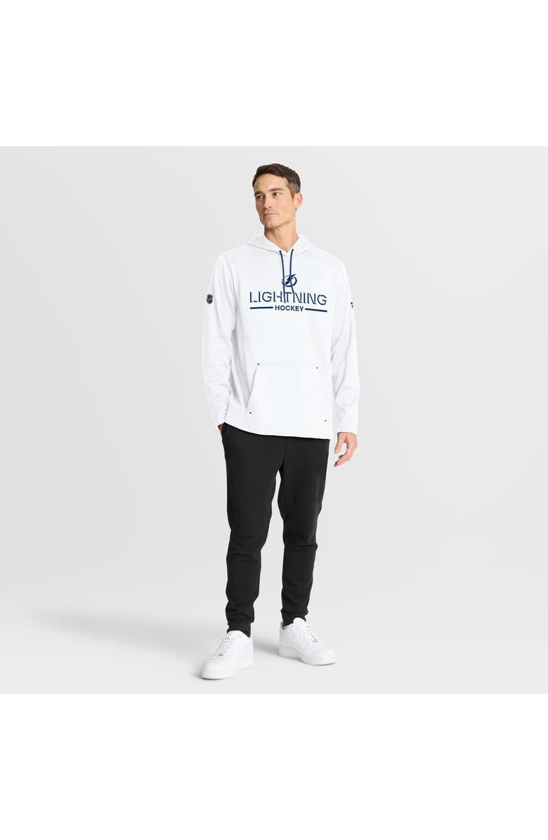 FANATICS Men's Fanatics White Tampa Bay Lightning Authentic Pro Rink Hoodie, Alternate, color, White