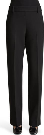 パンツ KHAITE Women Straight Pants 3160343 200 BLACK Khaite Cambie Straight Leg Pants | Nordstrom
