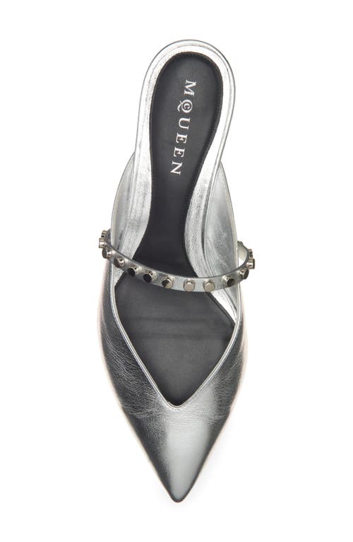 Alexander Mcqueen Mcqueen City Pointed Toe Mary Jane Mule