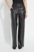 Lysse Ada Faux Leather Wide Leg Pants