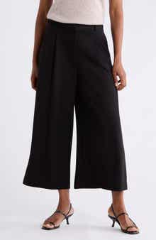 Ponte Wide Leg Culottes