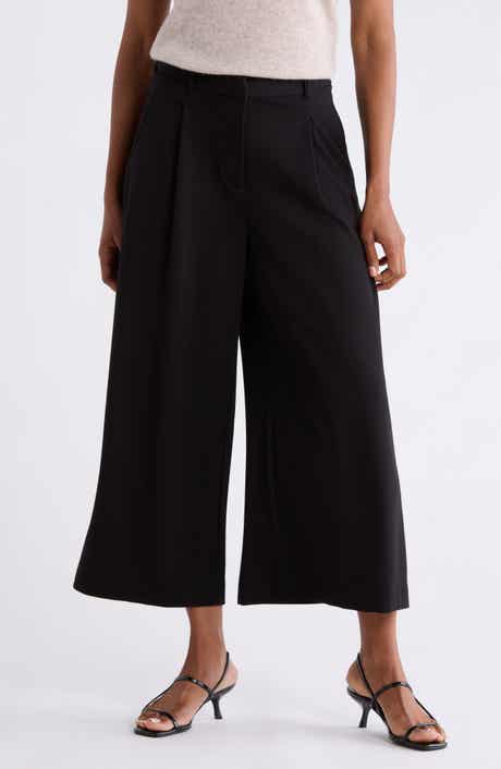 Ponte Wide Leg Culottes
