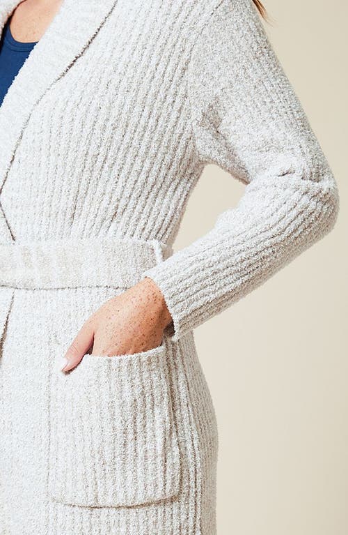 Shop Softies Heather Marshmallow Wrap Robe In Heather Coco