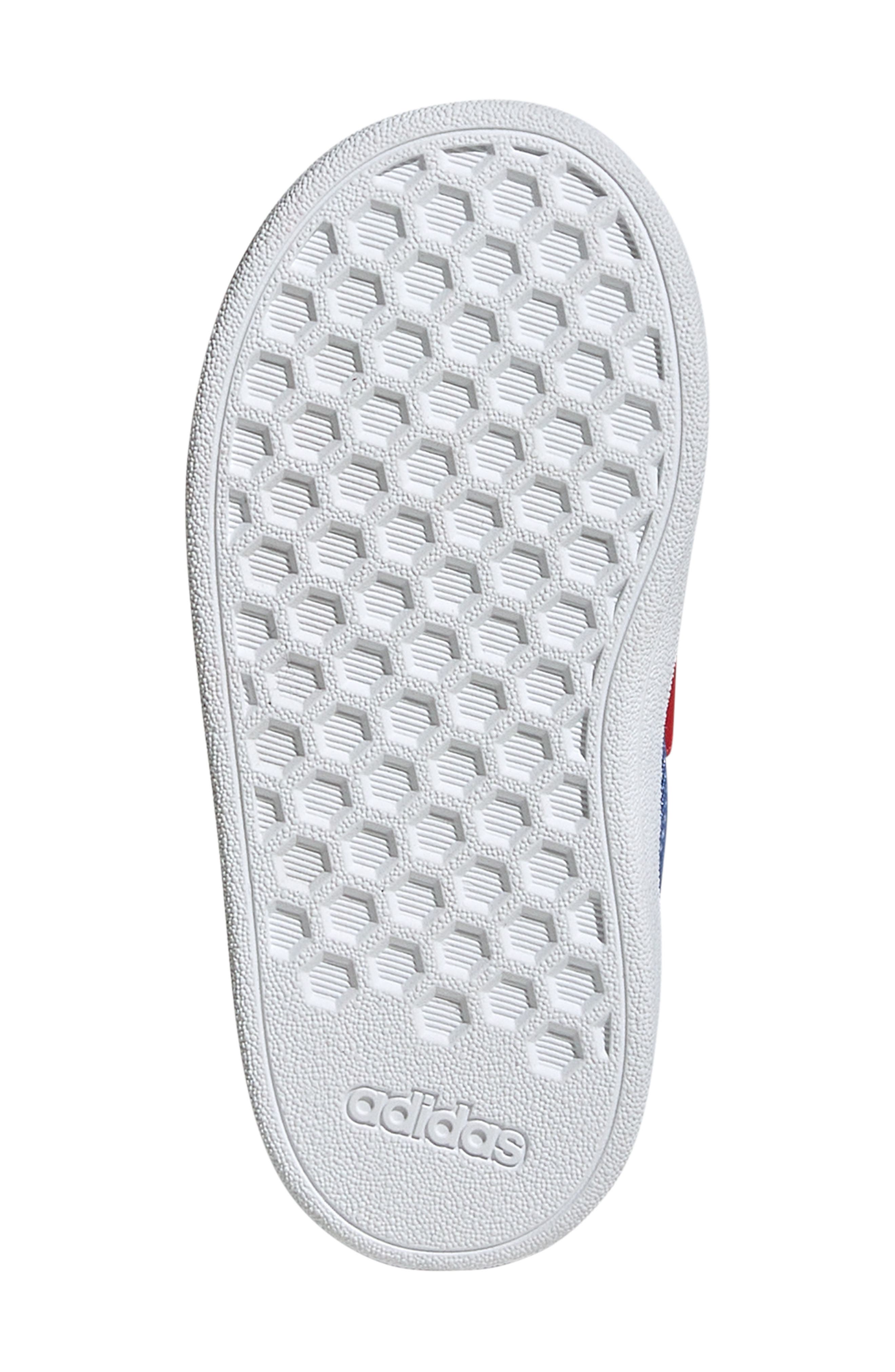 adidas Kids' Grand Court 00s Snow White Sneaker, Alternate, color, 