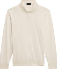 Theory Goris Long Sleeve Polo