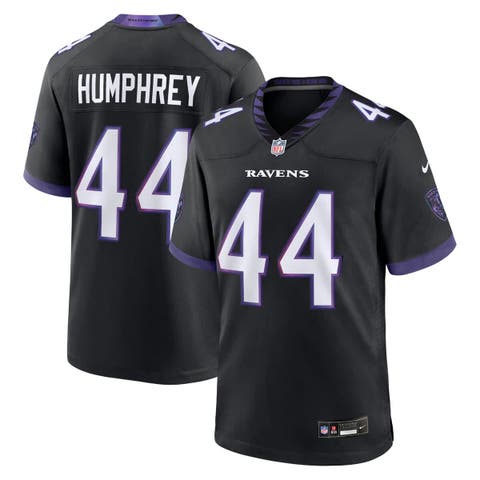 Men's Nike Marlon Humphrey Black Baltimore Ravens Alternate Game Jersey