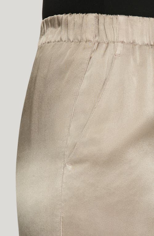 Lafayette 148 Riverside Silk Ombre Pants In Hickory Multi