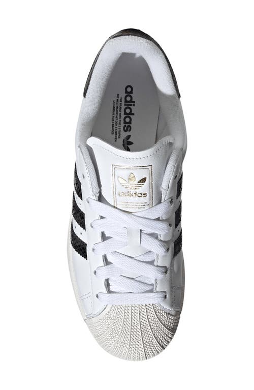 Adidas Originals Superstar Ii Leather Sneakers In White