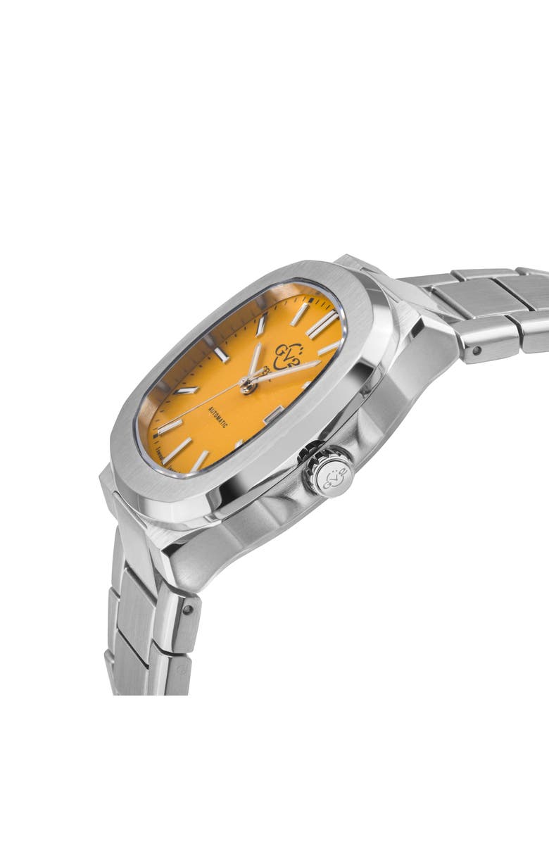 GV2 Potente Automatic Bracelet Watch, 40mm, Alternate, color, Yellow
