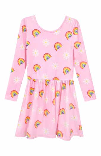 Kids' Long Sleeve Be Happy Dress