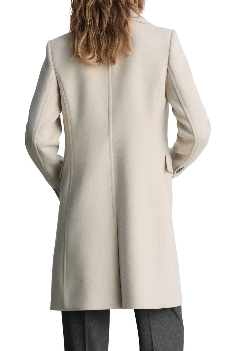 Double Breasted Coat, Alternate, color, LIGHT/ PASTEL GREY