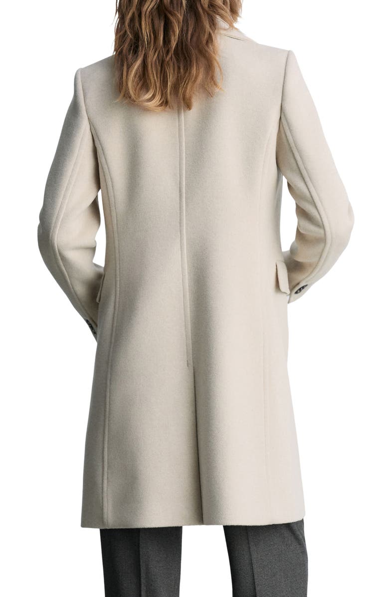 MANGO Double Breasted Coat, Alternate, color,