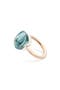 selected Rose Gold/ Blue Topaz