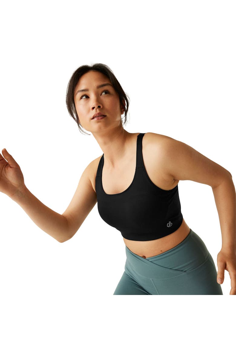 Power Sports Bra, Alternate, color, Black