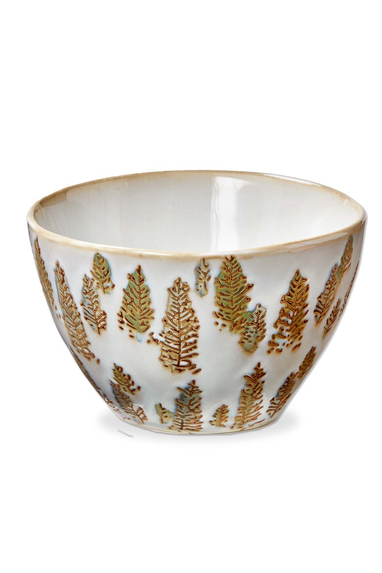 Aspen Multicolor Ceramic Serving Bowl - Perfect for Christmas!, Main, color, Multicolored