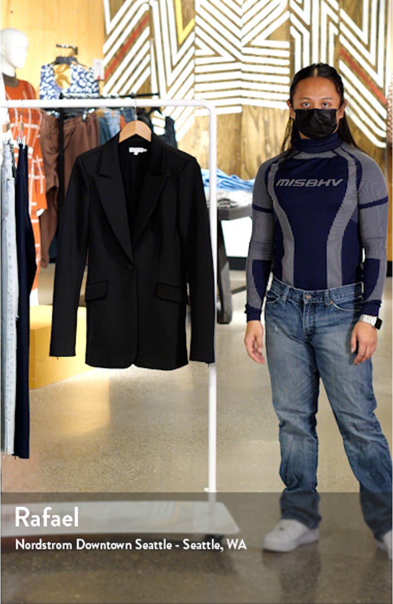 Scuba Knit Blazer, sales video thumbnail