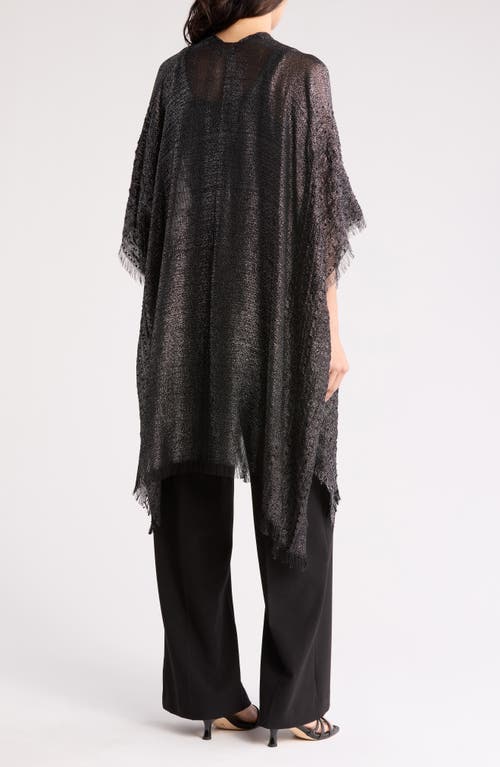 STEVE MADDEN STEVE MADDEN METALLIC FRINGE TOPPER