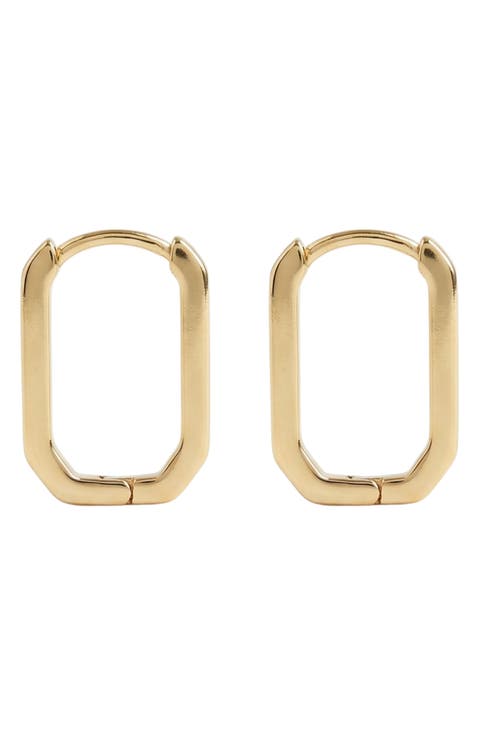 U-Hoop Earrings
