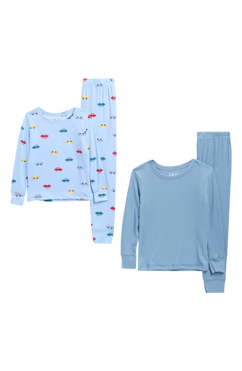 Kids' 4-Piece Snug Fit Pajama Set