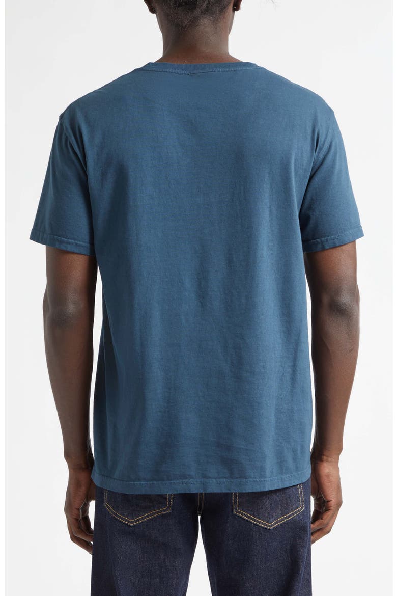 Core Logo Pocket T-Shirt, Alternate, color, EMERALD PIGMENT DYE