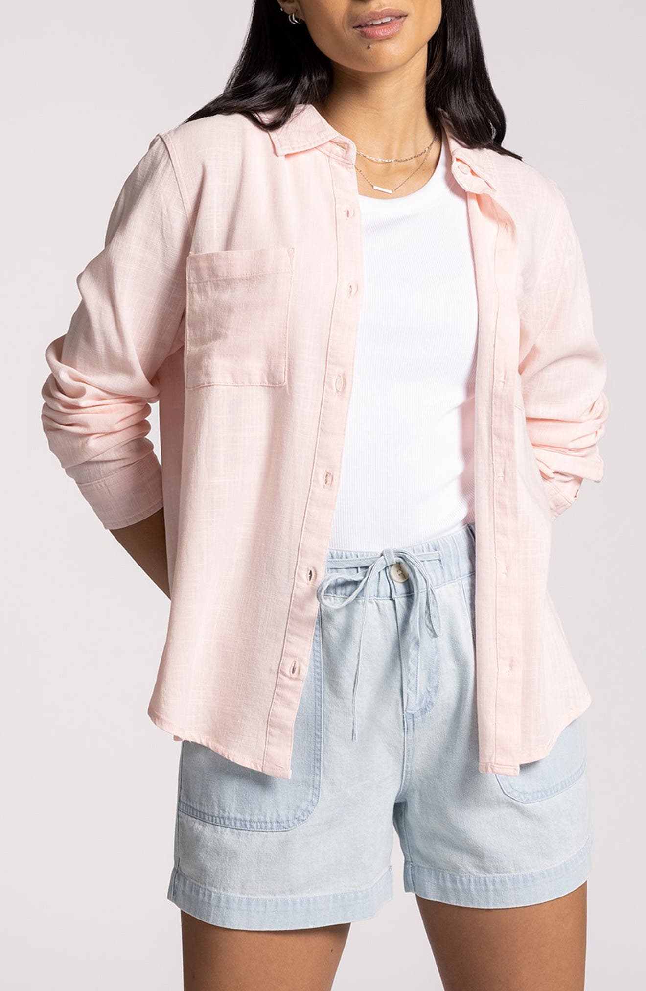 Thread & Supply Cleo Long Sleeve Button-Up Shirt (Women) | Nordstromrack