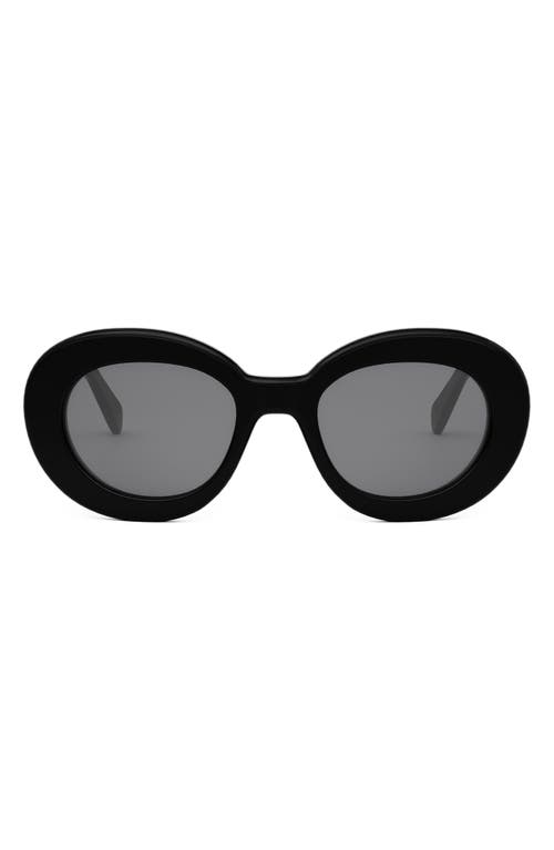 Celine Triomphe 53mm Round Sunglasses