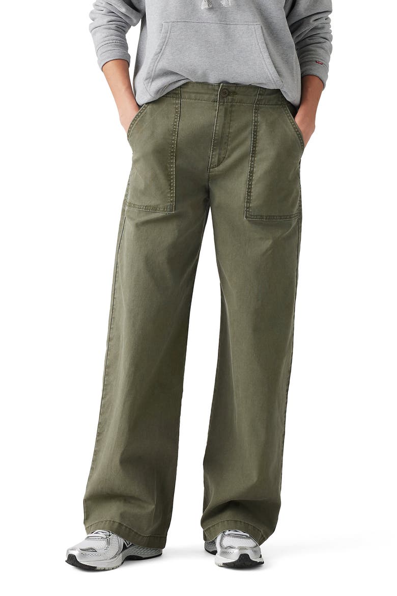 Surplus Straight Leg Pants, Main, color, OLIVE NIGHT PIGMENT