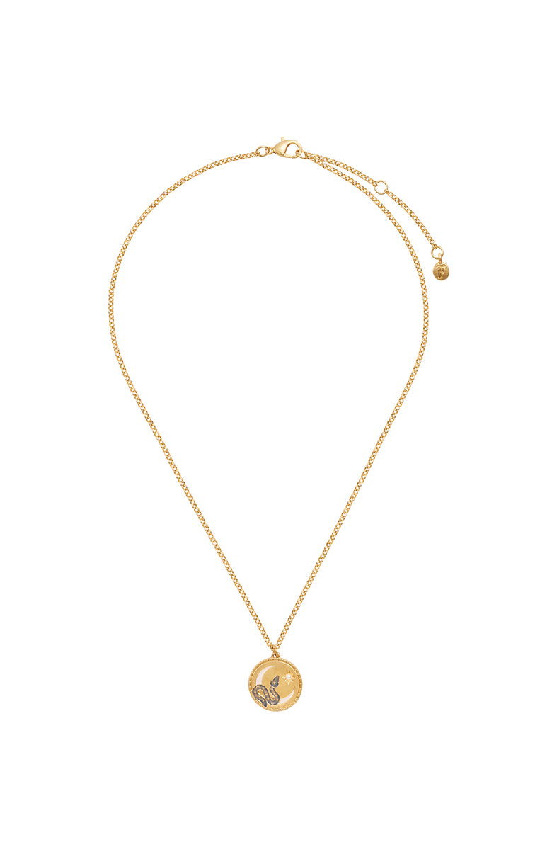 Fable England Snake Spirit Guide Necklace, Alternate, color, Multi & Gold