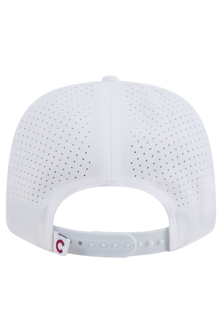 Men's New Era White Chicago Cubs COOLERA 9SEVENTY Adjustable Hat, Alternate, color, White