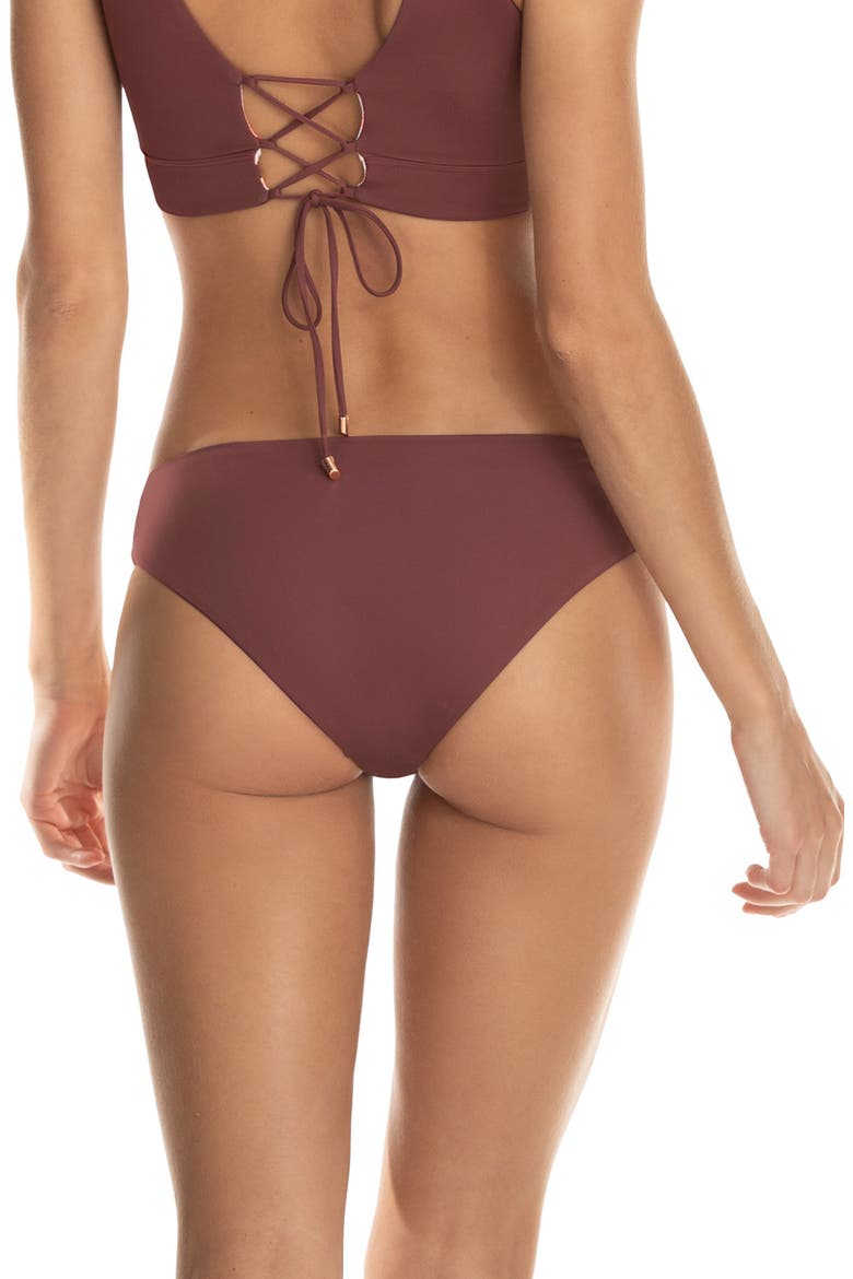 Crimson Circus Sublime Reversible Bikini Bottoms, Alternate, color, RED