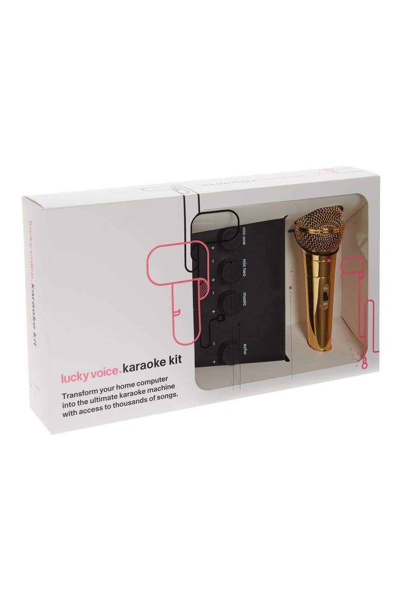 Karaoke Kit, Main, color, GOLD