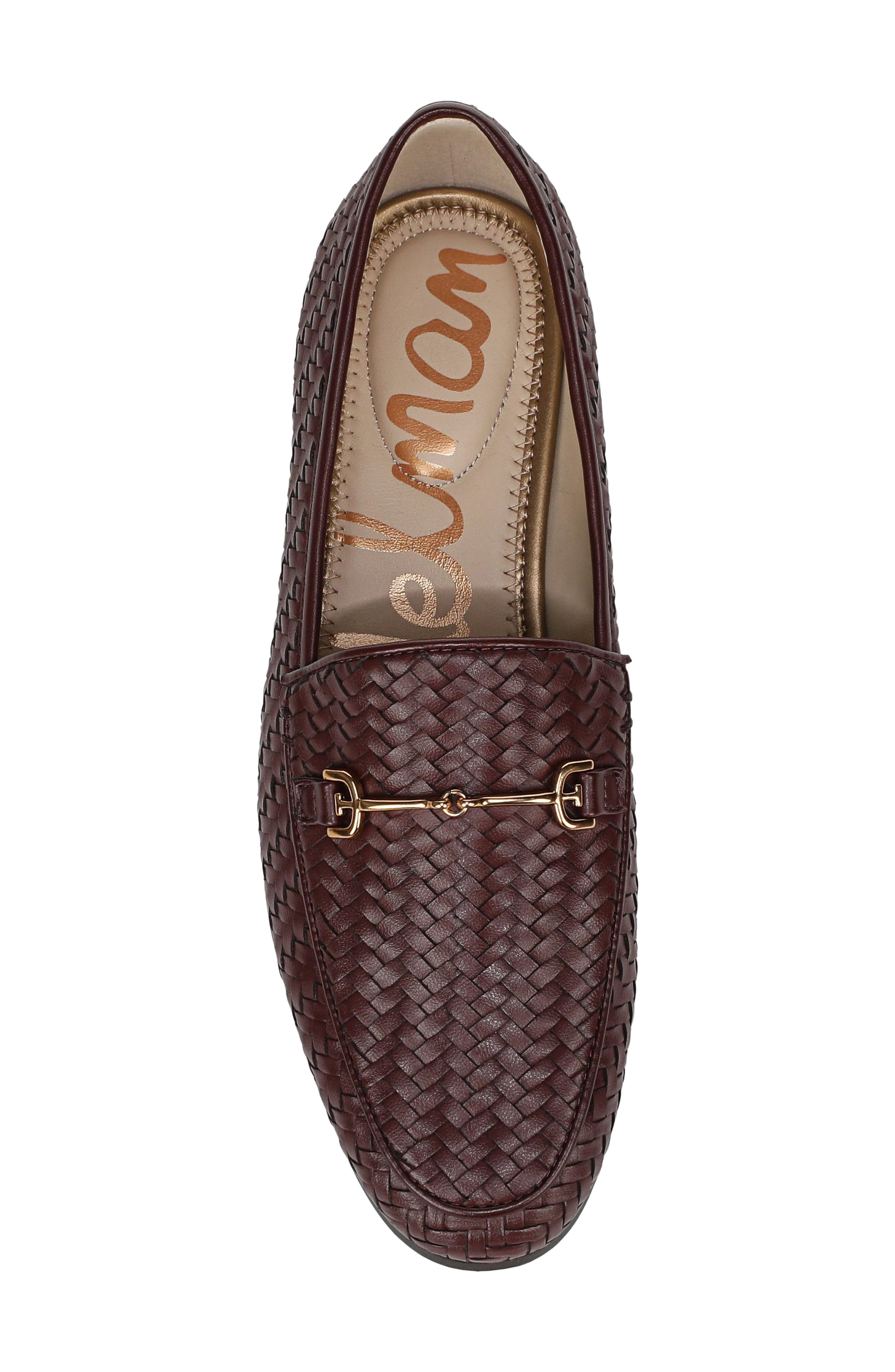 Loraineweave Bit Loafer, Alternate, color, FRENCH BURGUNDY