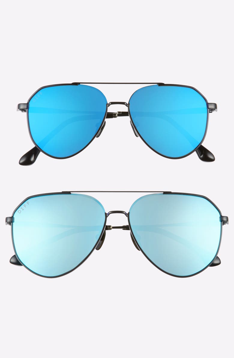 DIFF Mommy & Me Dash 2-Pack Aviator Sunglasses, Main, color,