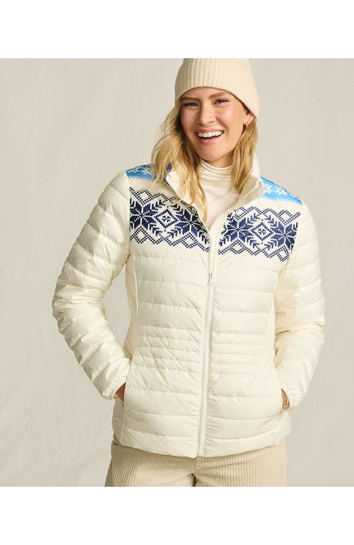 Lands' End Wanderweight Ultralight Packable Down Jacket In White
