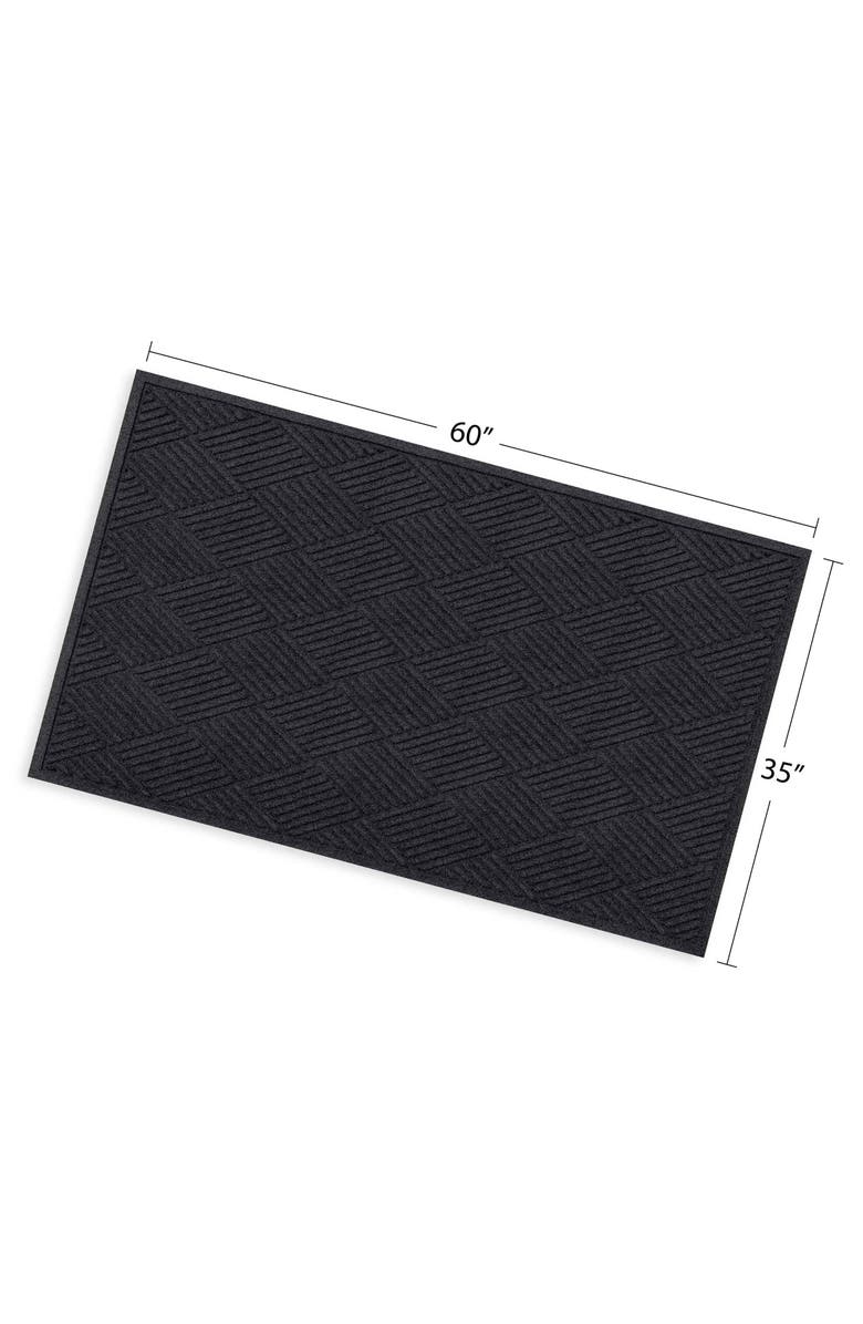 Bungalow Flooring WaterHog Diamonds Floor Mat, Alternate, color, Charcoal