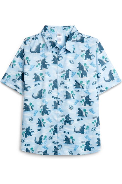 Hawaiian Button-Down Shirt