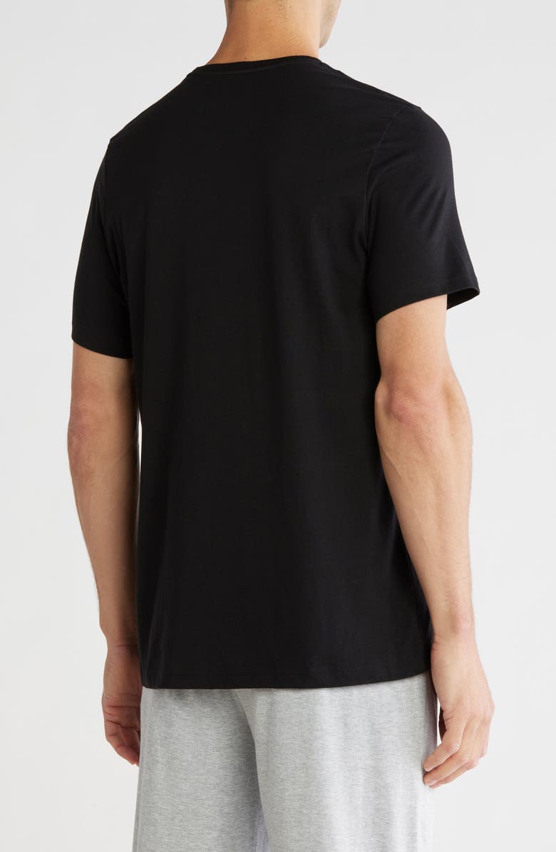 Tommy Hilfiger Crew Neck Lounge T-Shirt, Alternate, color, Black