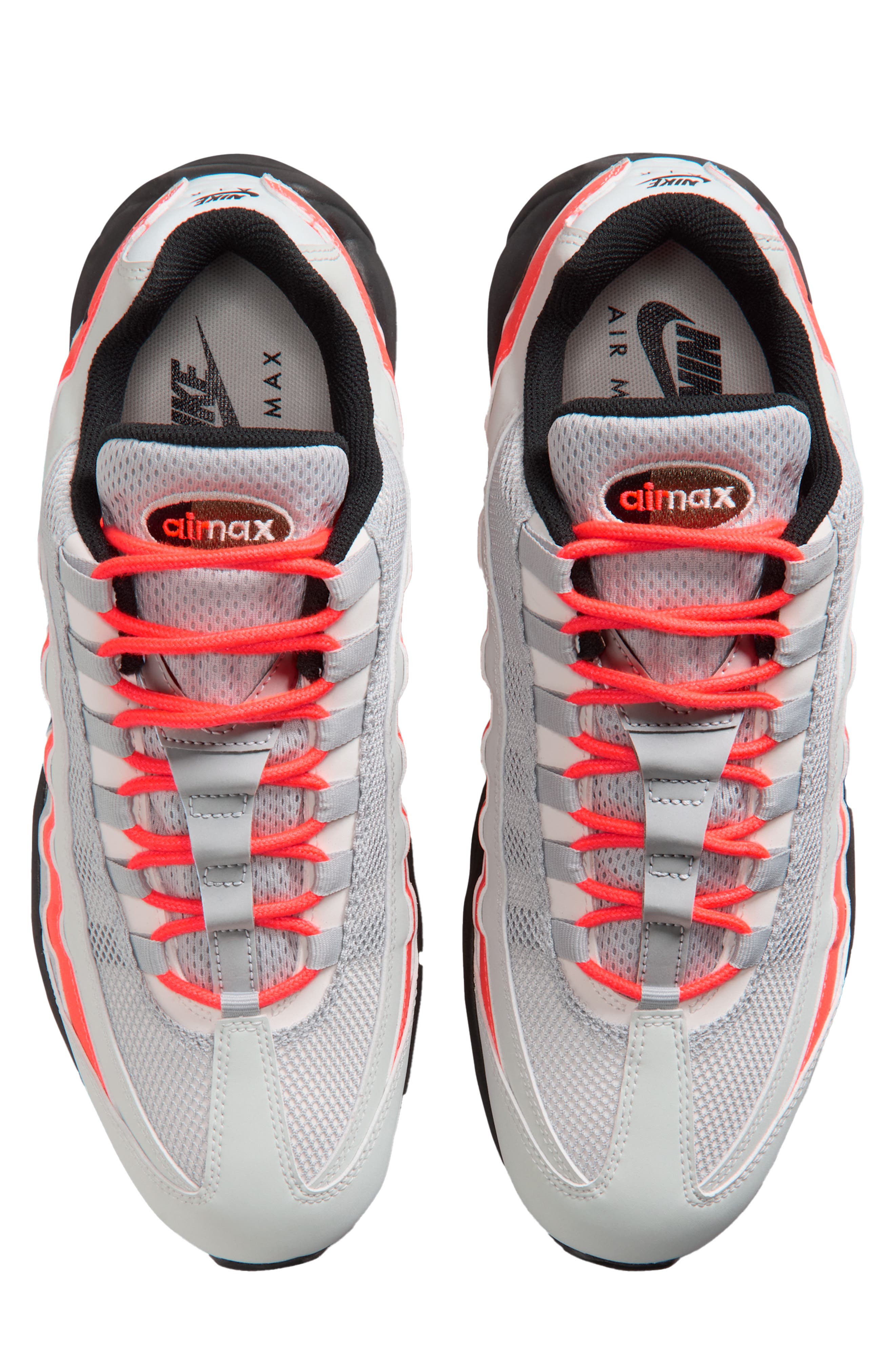 Air Max '95 G Waterproof Golf Shoe, Alternate, color, LIGHT SILVER/ GREY/ CRIMSON