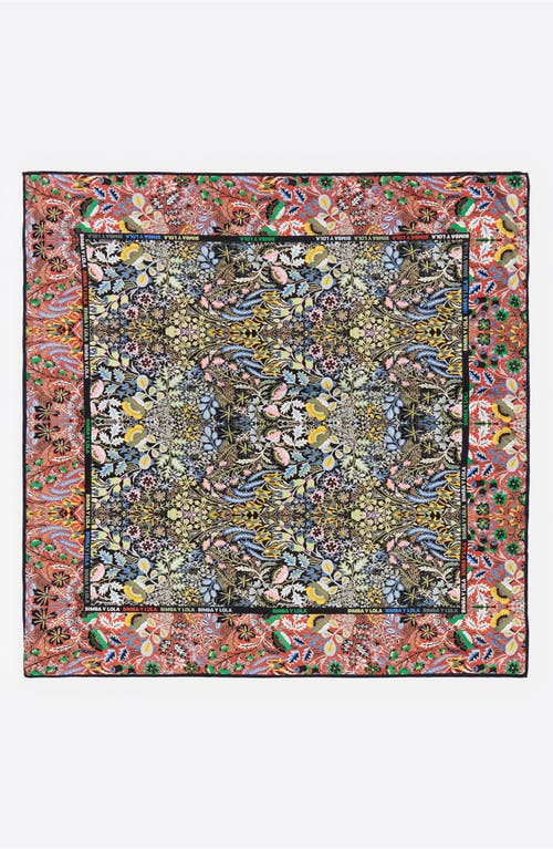 Bimba Y Lola Wallpaper Logo Frame Scarf In Multi