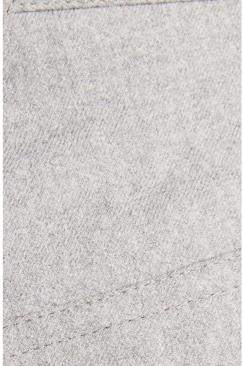 Compact Wool Flannel Trousers, Alternate, color, 1160 STERLING MELANGE