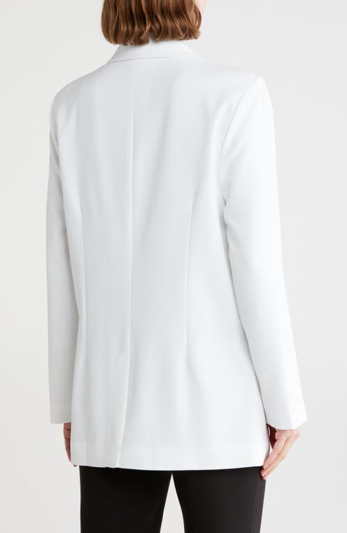 Leith Oversize Blazer In White