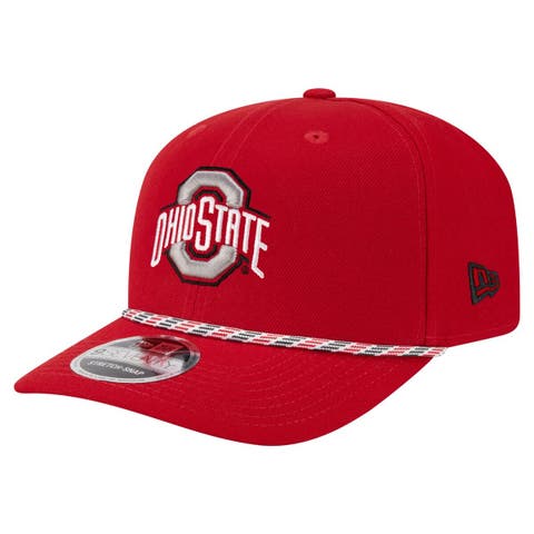 Men's New Era Scarlet Ohio State Buckeyes Game Day Multi-Rope 9SEVENTY Stretch-Snap Hat
