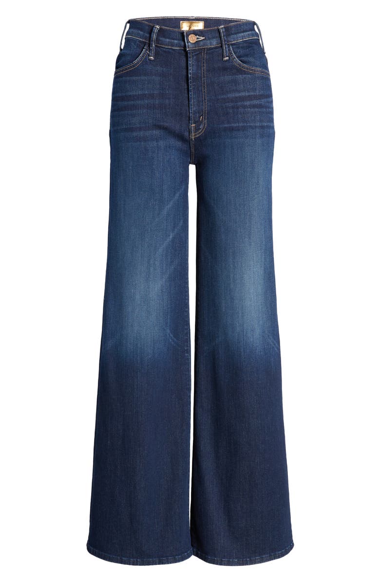 MOTHER The Hustler Roller Sneak Jeans, Alternate, color,