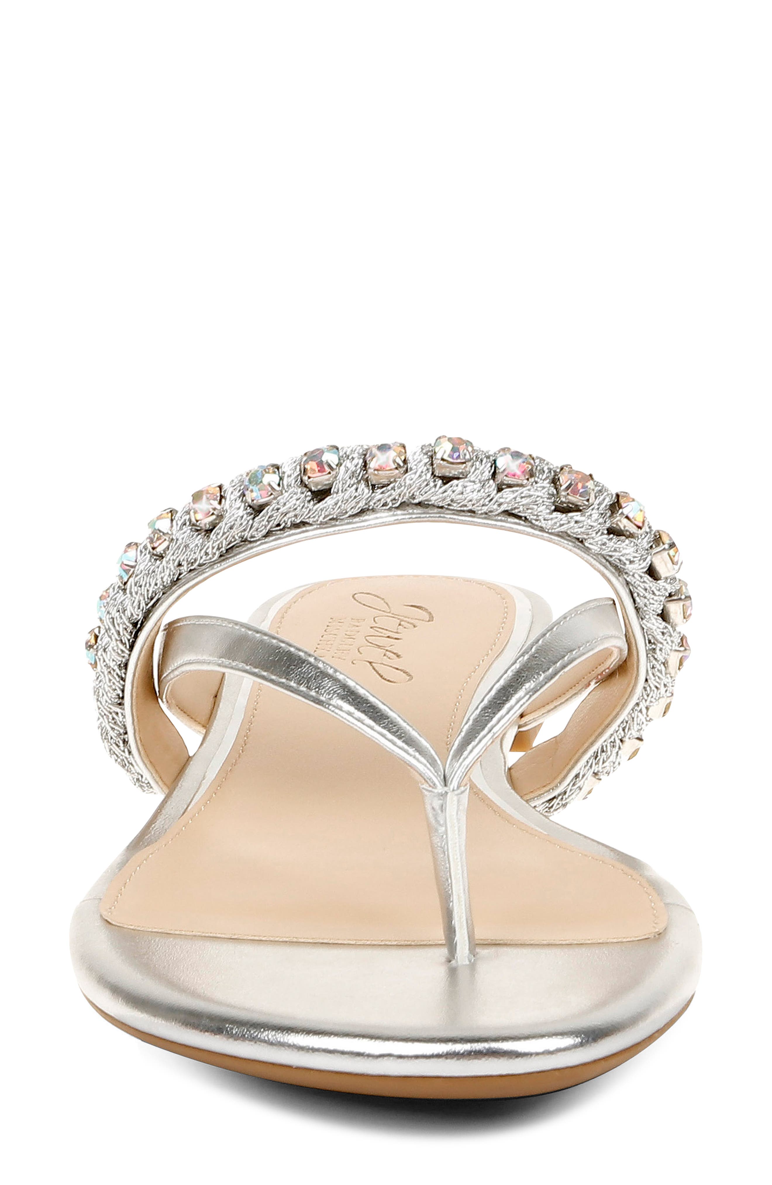 Jewel Badgley Mischka Jewel Badgley Odina Flip Flop, Alternate, color, 