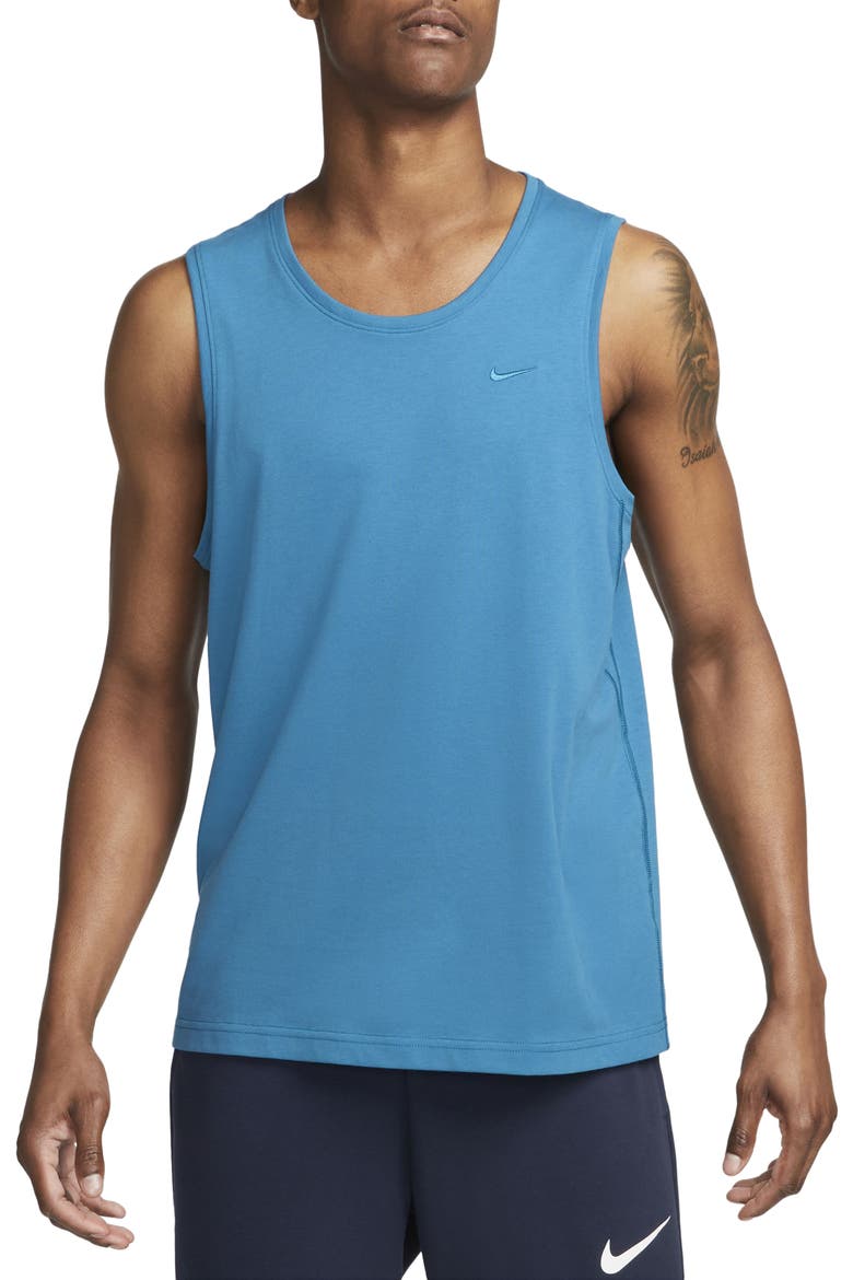 Dri-FIT Primary Training Tank, Main, color, INDUSTRIAL BLUE