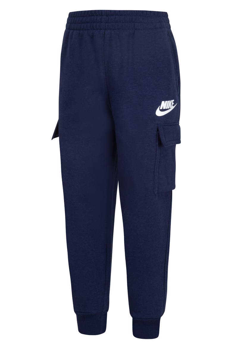 Kids' Fleece Joggers, Alternate, color, MIDNIGHT NAVY