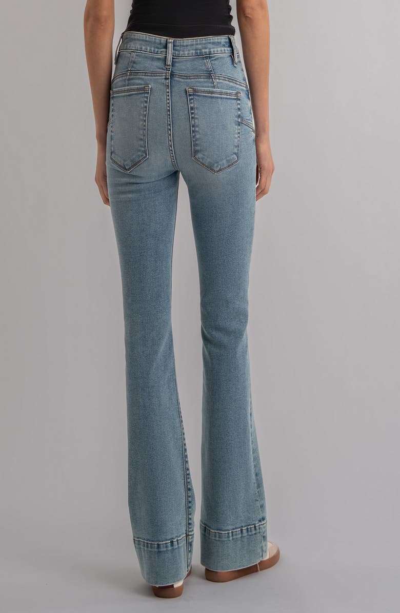 KUT from the Kloth Stella Fab Ab High Waist Flare Jeans, Alternate, color, Curiosity