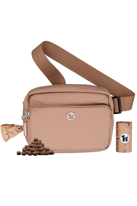 3-in-1 Dog Walking Bag with Poop Bags