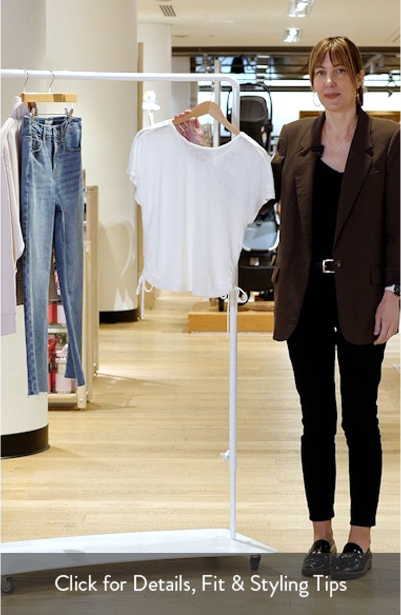 Side Tie Knit Top, sales video thumbnail